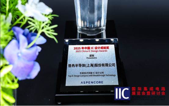 Z6·尊龙「中国」半导体斩获IIC 2025年度技术突破奖！用芯定义未来(图1)